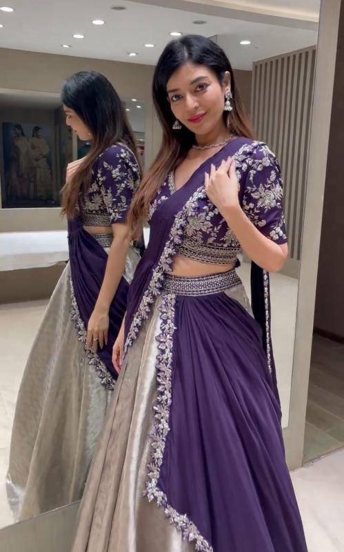 HB 245 Rangoli Lehenga choli manufacturers in Surat